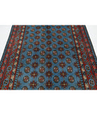 Revival 5'7'' X 7'8'' Hand-Knotted Wool Rug 5'7'' x 7'8'' (168 X 230) / Blue / Red