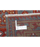 Revival 6'8'' X 9'5'' Hand-Knotted Wool Rug 6'8'' x 9'5'' (200 X 283) / Grey / Red