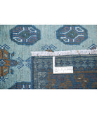 Revival 6'10'' X 9'5'' Hand-Knotted Wool Rug 6'10'' x 9'5'' (205 X 283) / Blue / Brown