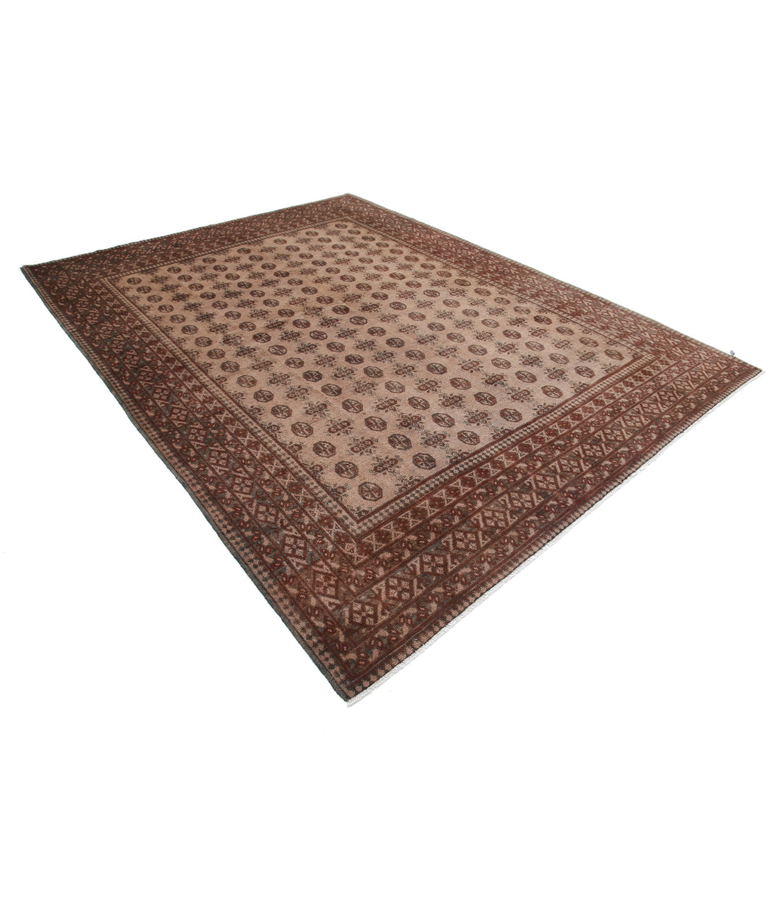 Revival 8'2'' X 10'7'' Hand-Knotted Wool Rug 8'2'' x 10'7'' (245 X 318) / Brown / Taupe