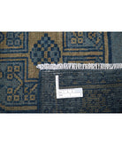 Revival 6'9'' X 9'5'' Hand-Knotted Wool Rug 6'9'' x 9'5'' (203 X 283) / Blue / Tan