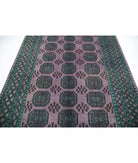 Revival 6'7'' X 9'7'' Hand-Knotted Wool Rug 6'7'' x 9'7'' (198 X 288) / Purple / Green