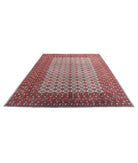 Revival 8'2'' X 10'11'' Hand-Knotted Wool Rug 8'2'' x 10'11'' (245 X 328) / Grey / Red