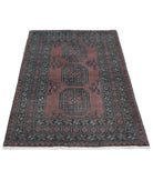 Revival 3'2'' X 4'9'' Hand-Knotted Wool Rug 3'2'' x 4'9'' (95 X 143) / Brown / Green