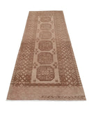 Revival 2'9'' X 8'10'' Hand-Knotted Wool Rug 2'9'' x 8'10'' (83 X 265) / Tan / Brown