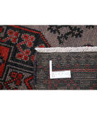 Revival 2'7'' X 9'2'' Hand-Knotted Wool Rug 2'7'' x 9'2'' (78 X 275) / Grey / Red