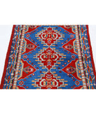 Revival 2'10'' X 3'8'' Hand-Knotted Wool Rug 2'10'' x 3'8'' (85 X 110) / Red / Blue