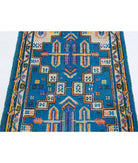 Revival 2'9'' X 3'10'' Hand-Knotted Wool Rug 2'9'' x 3'10'' (83 X 115) / Teal / Ivory