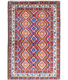 Revival 3'2'' X 5'0'' Hand-Knotted Wool Rug 3'2'' x 5'0'' (95 X 150) / Multi / Ivory