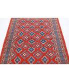 Revival 3'3'' X 5'6'' Hand-Knotted Wool Rug 3'3'' x 5'6'' (98 X 165) / Rust / Purple