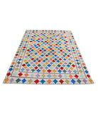 Revival 5'1'' X 6'8'' Hand-Knotted Wool Rug 5'1'' x 6'8'' (153 X 200) / Ivory / Multi