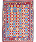 Revival 5'8'' X 7'9'' Hand-Knotted Wool Rug 5'8'' x 7'9'' (170 X 233) / Red / Multi