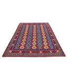 Revival 5'9'' X 8'1'' Hand-Knotted Wool Rug 5'9'' x 8'1'' (173 X 243) / Red / Blue