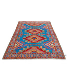 Revival 4'9'' X 6'8'' Hand-Knotted Wool Rug 4'9'' x 6'8'' (143 X 200) / Teal / Blue