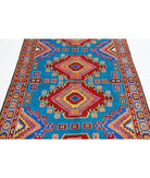 Revival 4'9'' X 6'8'' Hand-Knotted Wool Rug 4'9'' x 6'8'' (143 X 200) / Teal / Blue