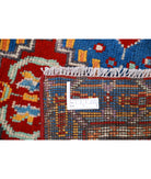 Revival 2'7'' X 3'10'' Hand-Knotted Wool Rug 2'7'' x 3'10'' (78 X 115) / Red / Blue