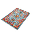 Revival 2'9'' X 3'10'' Hand-Knotted Wool Rug 2'9'' x 3'10'' (83 X 115) / Taupe / Red