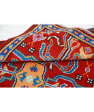 Revival 2'8'' X 3'11'' Hand-Knotted Wool Rug 2'8'' x 3'11'' (80 X 118) / Red / Blue