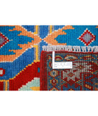 Revival 3'2'' X 5'0'' Hand-Knotted Wool Rug 3'2'' x 5'0'' (95 X 150) / Red / Blue