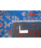 Revival 5'7'' X 8'2'' Hand-Knotted Wool Rug 5'7'' x 8'2'' (168 X 245) / Blue / Red