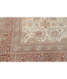 Samsun 10'8'' X 13'7'' Hand-Knotted Wool Rug 10'8'' x 13'7'' (320 X 408) / Ivory / Rust