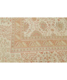 Samsun 10'10'' X 15'2'' Hand-Knotted Wool Rug 10'10'' x 15'2'' (325 X 455) / Ivory / Green