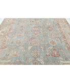 Samsun 8'10'' X 11'11'' Hand-Knotted Wool Rug 8'10'' x 11'11'' (265 X 358) / Green / Taupe