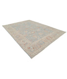 Samsun 8'10'' X 12'2'' Hand-Knotted Wool Rug 8'10'' x 12'2'' (265 X 365) / Blue / Taupe