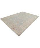 Samsun 8'10'' X 12'2'' Hand-Knotted Wool Rug 8'10'' x 12'2'' (265 X 365) / Blue / Taupe