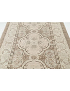 Serenity 5' 3" X 10' 3" Hand-Knotted Wool Rug 5' 3" X 10' 3" (160 X 312) / Taupe / Ivory