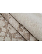 Serenity 6' 1" X 7' 10" Hand-Knotted Wool Rug 6' 1" X 7' 10" (185 X 239) / Brown / Ivory