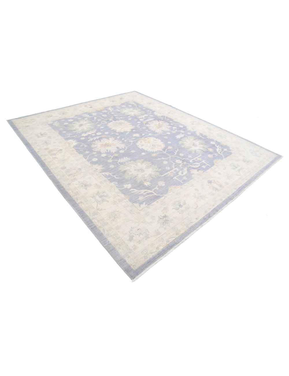 Serenity 8' 3" X 10' 0" Hand-Knotted Wool Rug 8' 3" X 10' 0" (251 X 305) / Grey / Ivory