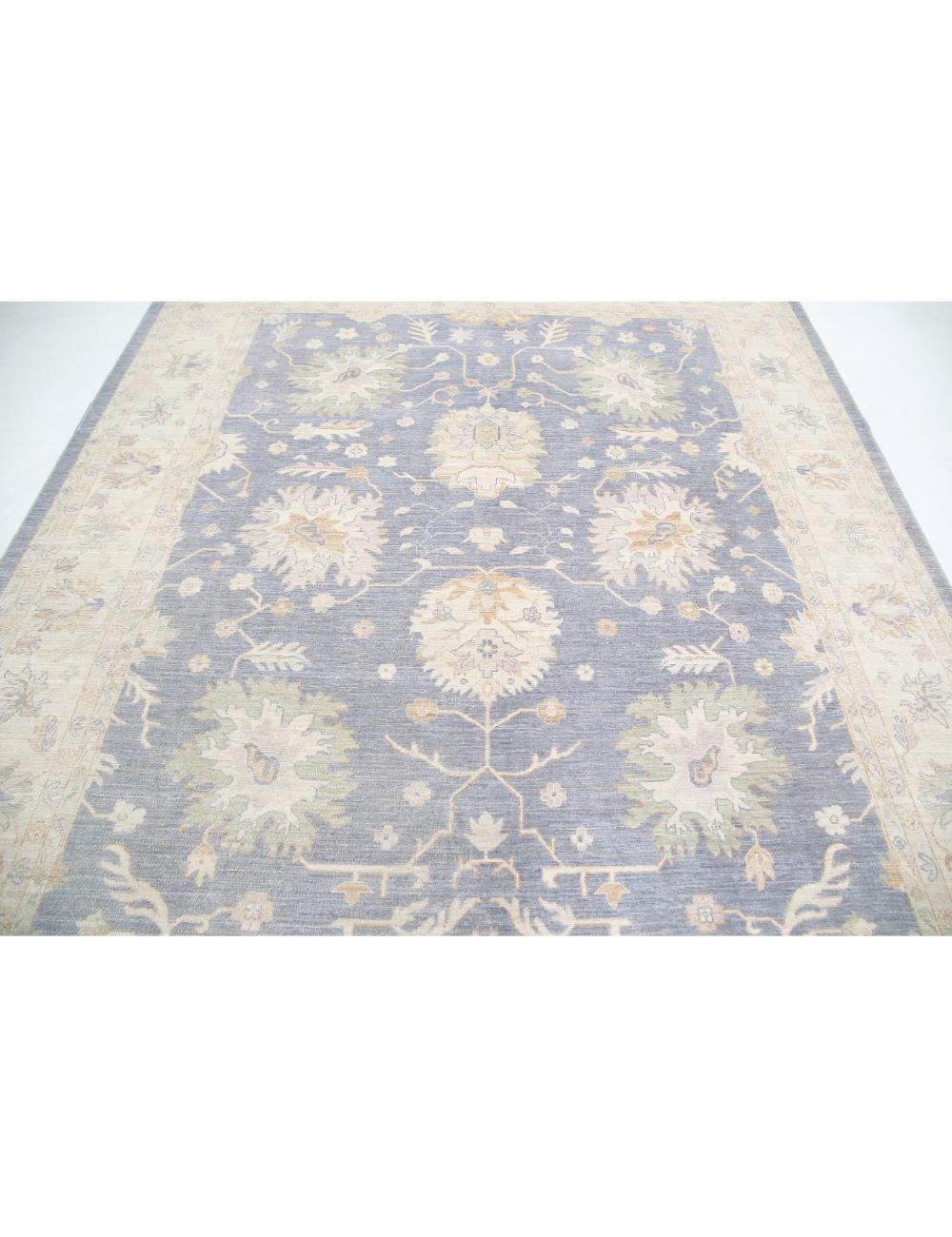 Serenity 8' 3" X 10' 0" Hand-Knotted Wool Rug 8' 3" X 10' 0" (251 X 305) / Grey / Ivory