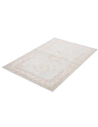 Serenity 3' 2" X 4' 7" Hand-Knotted Wool Rug 3' 2" X 4' 7" (97 X 140) / Blue / Ivory