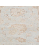 Serenity 3' 2" X 4' 7" Hand-Knotted Wool Rug 3' 2" X 4' 7" (97 X 140) / Blue / Ivory