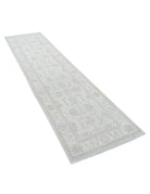 Serenity 2' 8" X 8' 6" Hand-Knotted Wool Rug 2' 8" X 8' 6" (81 X 259) / Ivory / Taupe