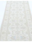 Serenity 2' 8" X 8' 6" Hand-Knotted Wool Rug 2' 8" X 8' 6" (81 X 259) / Ivory / Taupe