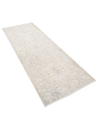 Serenity 2' 11" X 7' 11" Hand-Knotted Wool Rug 2' 11" X 7' 11" (89 X 241) / Ivory / Blue