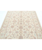 Serenity 5'7'' X 7'4'' Hand-Knotted Wool Rug 5'7'' x 7'4'' (168 X 220) / Ivory / Grey