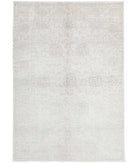 Serenity 5'4'' X 8'2'' Hand-Knotted Wool Rug 5'4'' x 8'2'' (160 X 245) / Ivory / Taupe