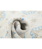 Serenity 5'1'' X 12'8'' Hand-Knotted Wool Rug 5'1'' x 12'8'' (153 X 380) / Blue / Ivory