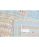 Serenity 5'7'' X 7'11'' Hand-Knotted Wool Rug 5'7'' x 7'11'' (168 X 238) / Blue / Ivory