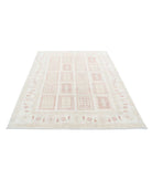 Serenity 5'6'' X 7'1'' Hand-Knotted Wool Rug 5'6'' x 7'1'' (165 X 213) / Ivory / Grey