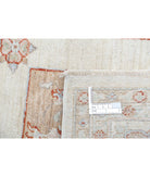 Serenity 5'6'' X 7'7'' Hand-Knotted Wool Rug 5'6'' x 7'7'' (165 X 228) / Ivory / Red