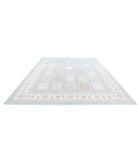 Serenity 9'10'' X 13'0'' Hand-Knotted Wool Rug 9'10'' x 13'0'' (295 X 390) / Blue / Ivory