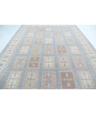 Serenity 9'10'' X 13'0'' Hand-Knotted Wool Rug 9'10'' x 13'0'' (295 X 390) / Blue / Ivory