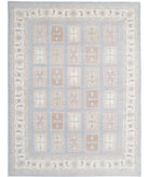 Serenity 9'10'' X 13'0'' Hand-Knotted Wool Rug 9'10'' x 13'0'' (295 X 390) / Blue / Ivory