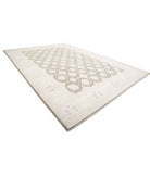 Serenity 12'3'' X 17'8'' Hand-Knotted Wool Rug 12'3'' x 17'8'' (368 X 530) / Brown / Ivory