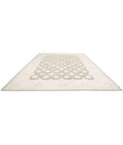 Serenity 12'3'' X 17'8'' Hand-Knotted Wool Rug 12'3'' x 17'8'' (368 X 530) / Brown / Ivory