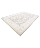 Serenity 9'7'' X 13'11'' Hand-Knotted Wool Rug 9'7'' x 13'11'' (288 X 418) / Brown / Ivory